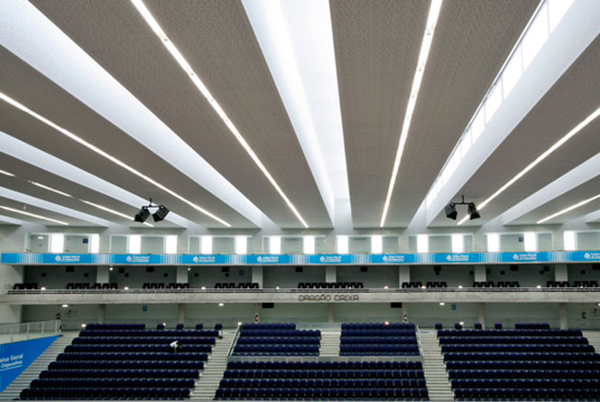 Soluciones de iluminación Ditalight para instalaciones deportivas ejemplo 1